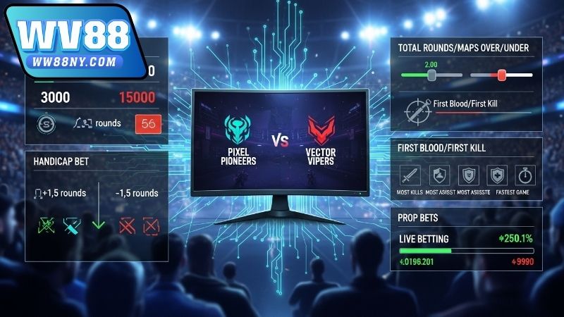 Tìm hiểu các loại kèo Esports cơ bản khi tham gia WW88 3 Cách đọc kèo Esports tại WW88