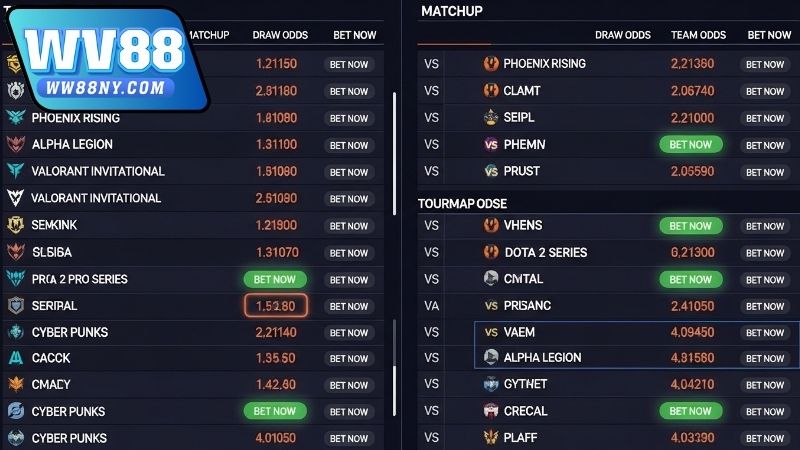 Tổng hợp bảng kèo Esports theo giải đấu tại WW88 6 tong-hop-bang-keo-esports-theo-giai-dau