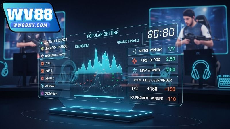 Tổng hợp kèo cược Esports phổ biến và hấp dẫn tại WW88 5 tong-hop-keo-cuoc-esports-pho-bien