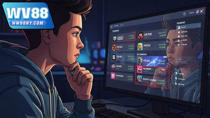 Tư vấn chọn game cược Esports phù hợp tại WW88 4 Kinh nghiệm khi chọn game cược Esports tại WW88